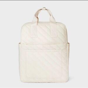 Universal Thread Cream Backpack with Gold Accents